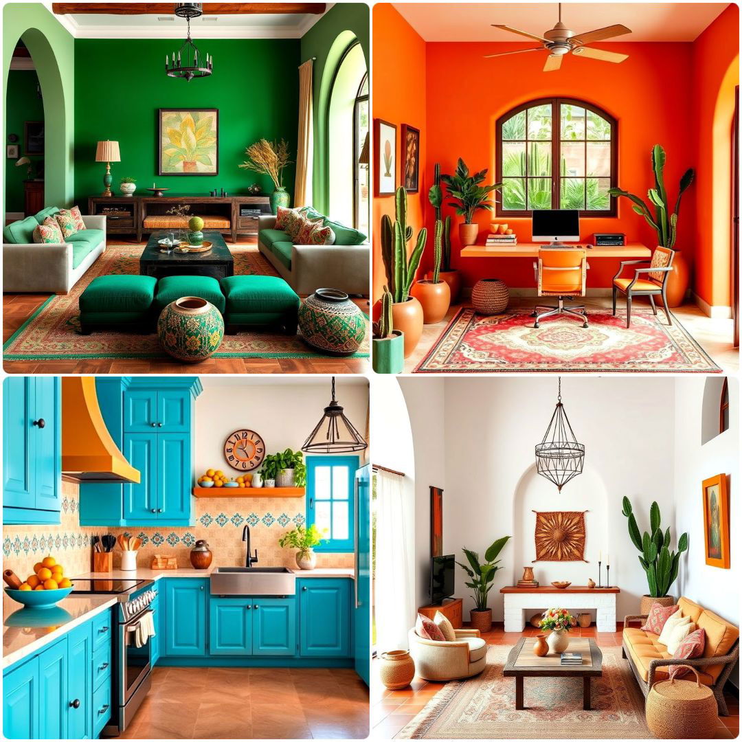mexican interior paint colors