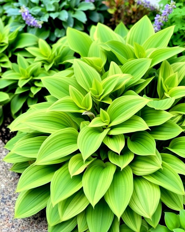 miniature hostas for small spaces - 20 Hosta Garden Design Ideas