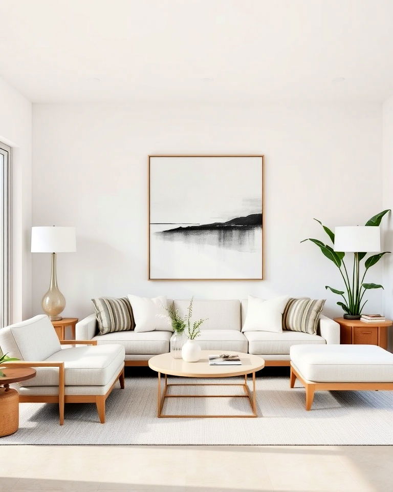 minimalist artwork california casual interior - 20 California Casual Interior Design Ideas