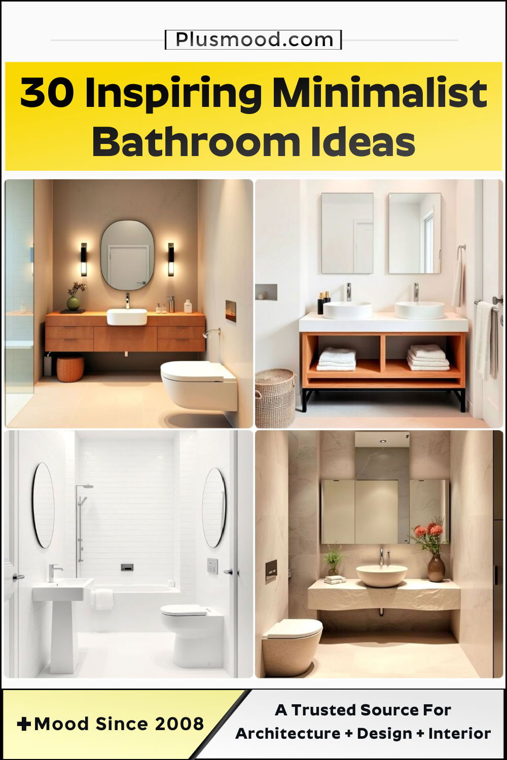 minimalist bathroom ideas to copy