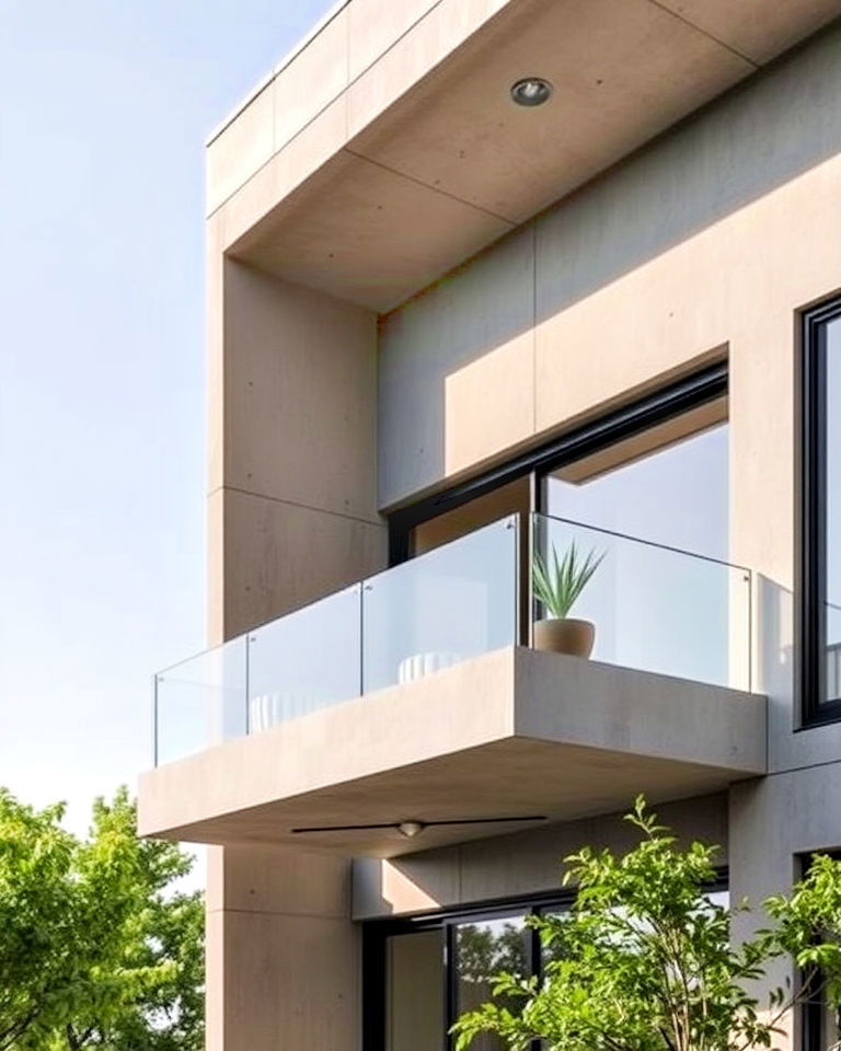 minimalist cantilever balcony - 15 Cantilever Balcony Ideas