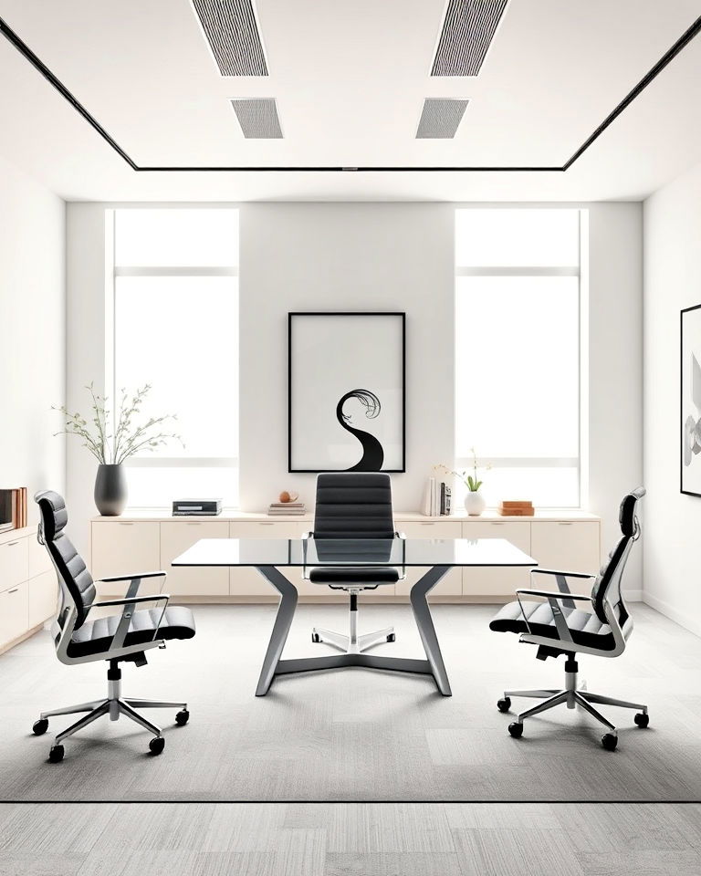 minimalist elegance ceo office design - 25 Ceo Office Design Ideas
