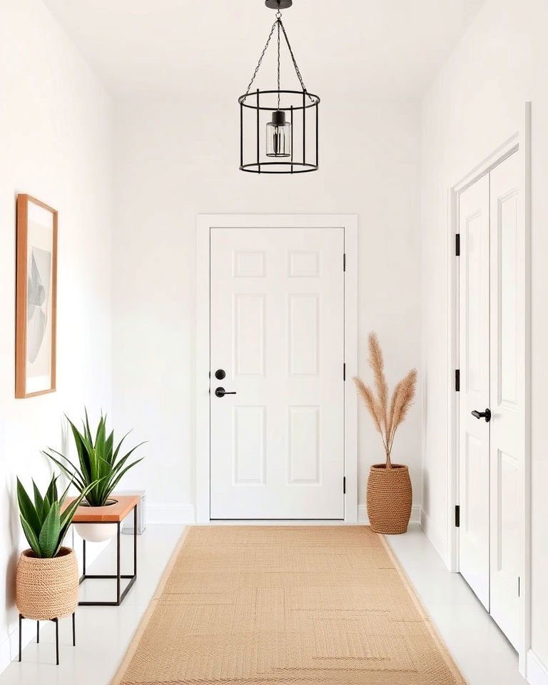 minimalist entryway neutral color palette - 15 Minimalist Entryway Ideas