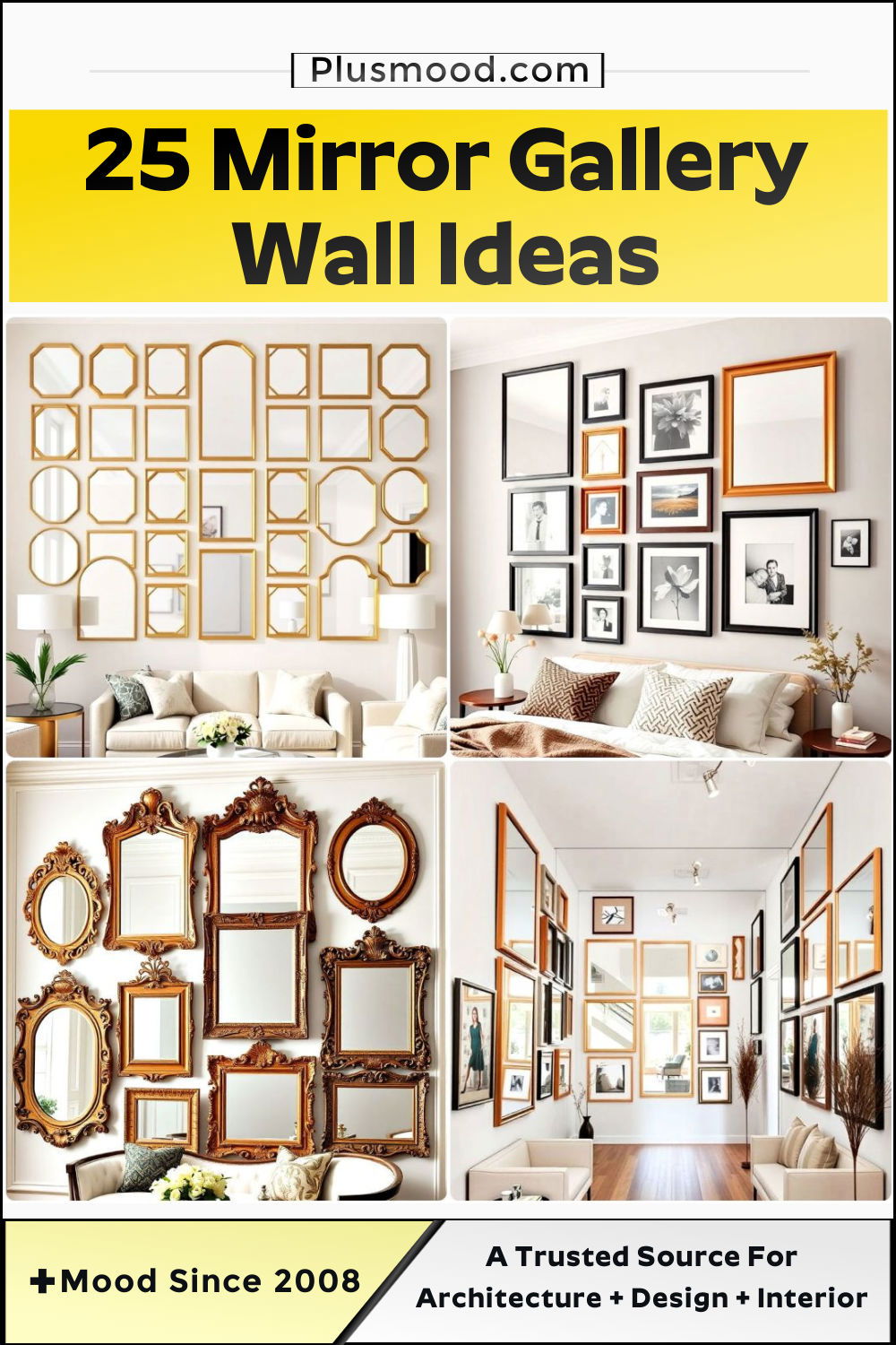 mirror gallery wall ideas to copy