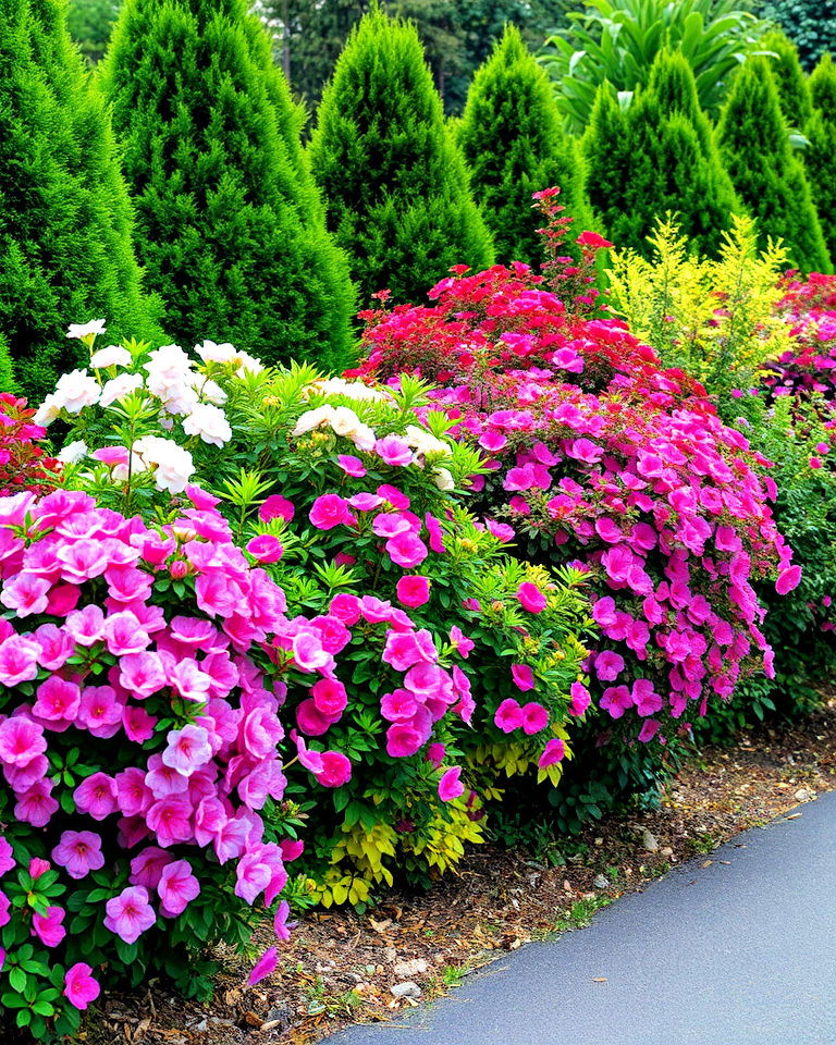 mixed shrub borders property line landscaping - 25 Property Line Landscaping Ideas