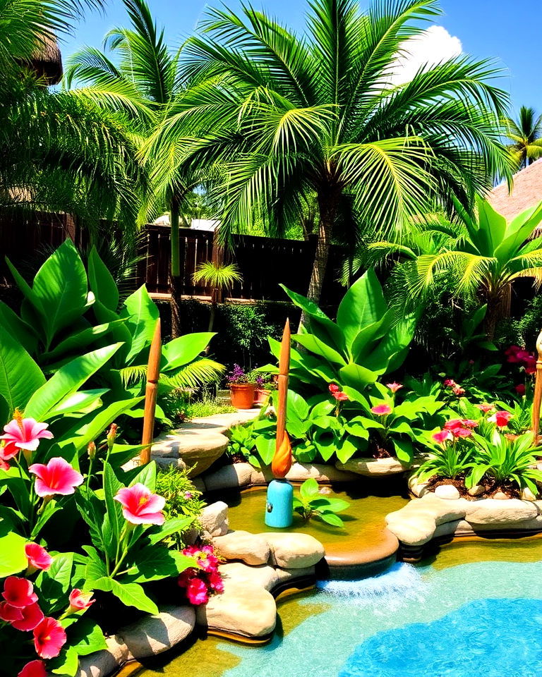 moanas tropical paradise - 15 Disney Garden Ideas