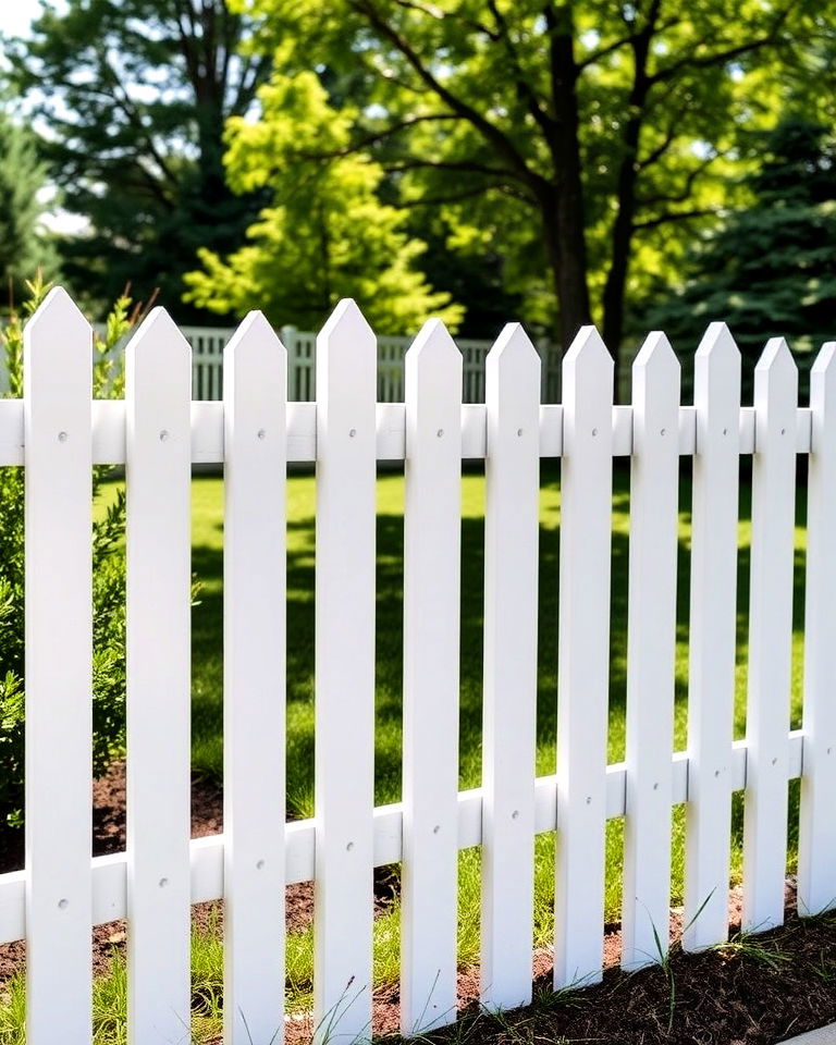 modern and traditional picket fence - 40 Types of Fences