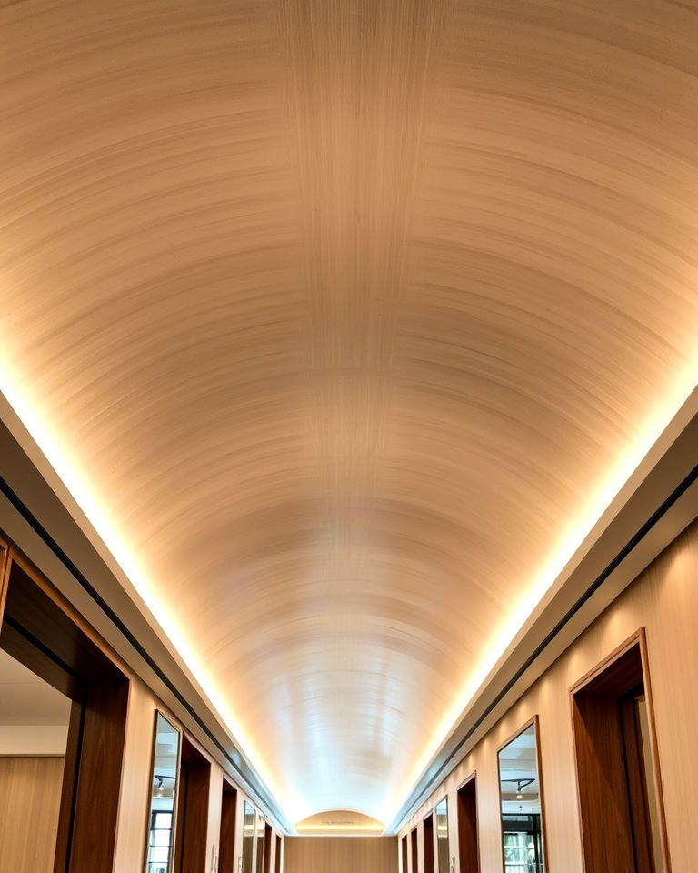 modern curved plywood ceiling - 20 Plywood Ceiling Ideas
