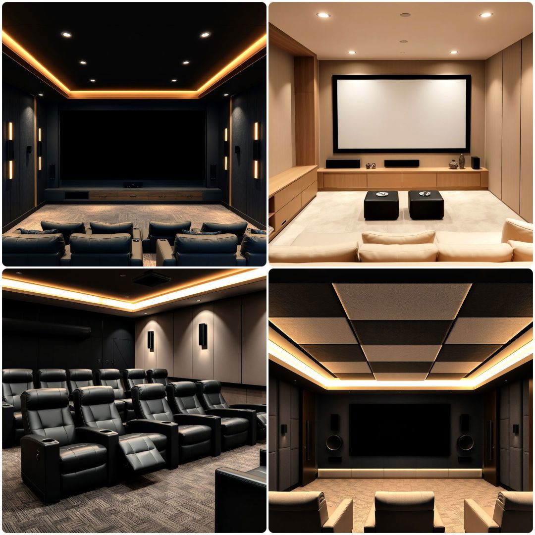 modern home theater ideas
