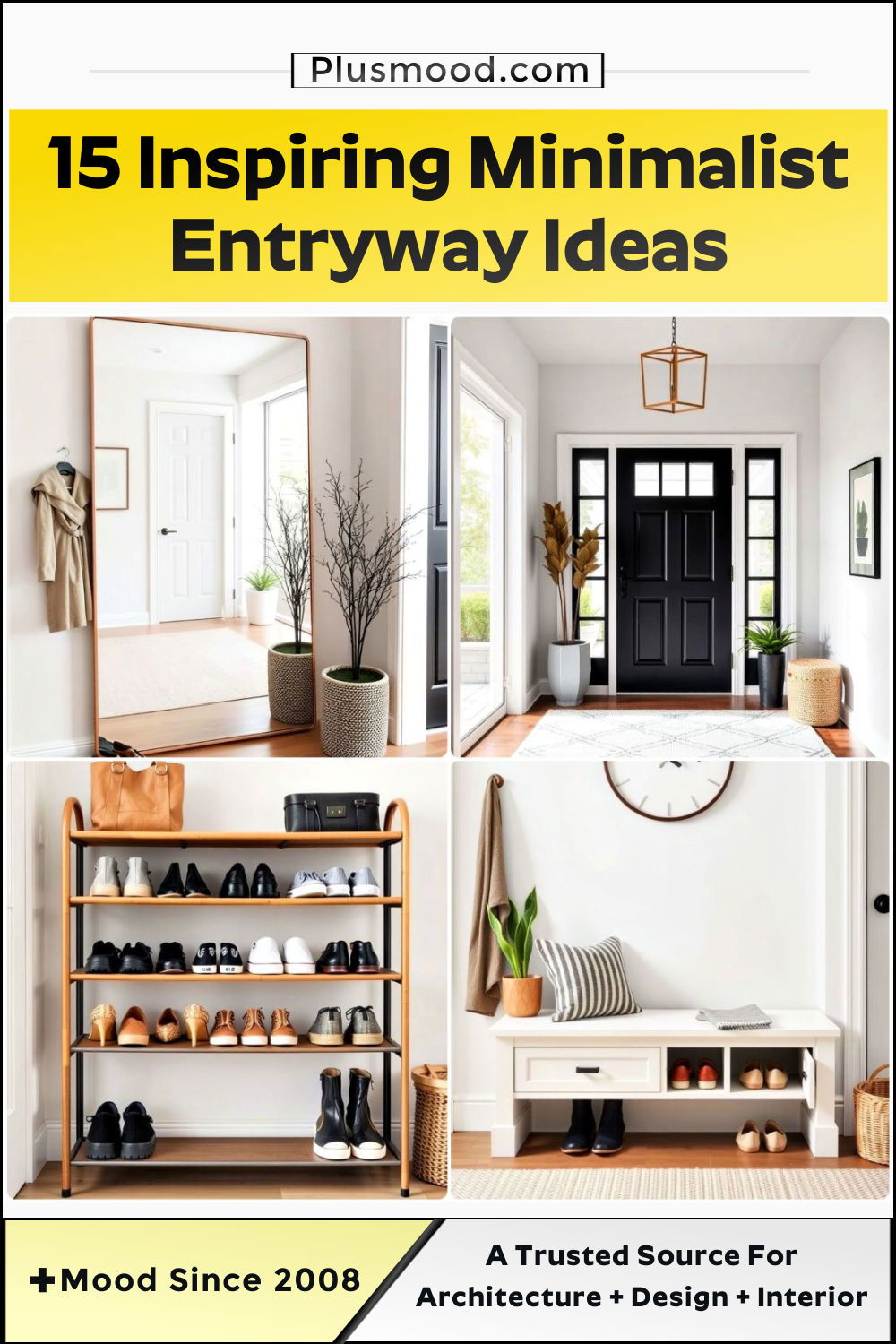modern minimalist entryway ideas