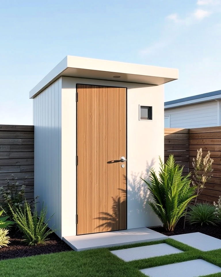 modern minimalist outhouse - 15 Outhouse Design Ideas