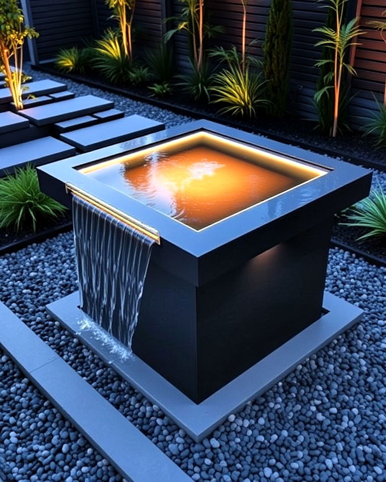 modern water table - 20 Water Garden Ideas