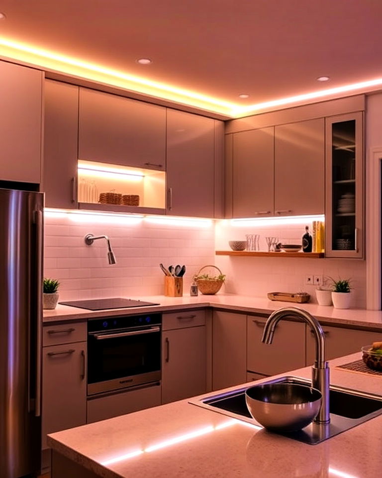 mood lighting with led strips - 25 Pinterest Interior Design Ideas