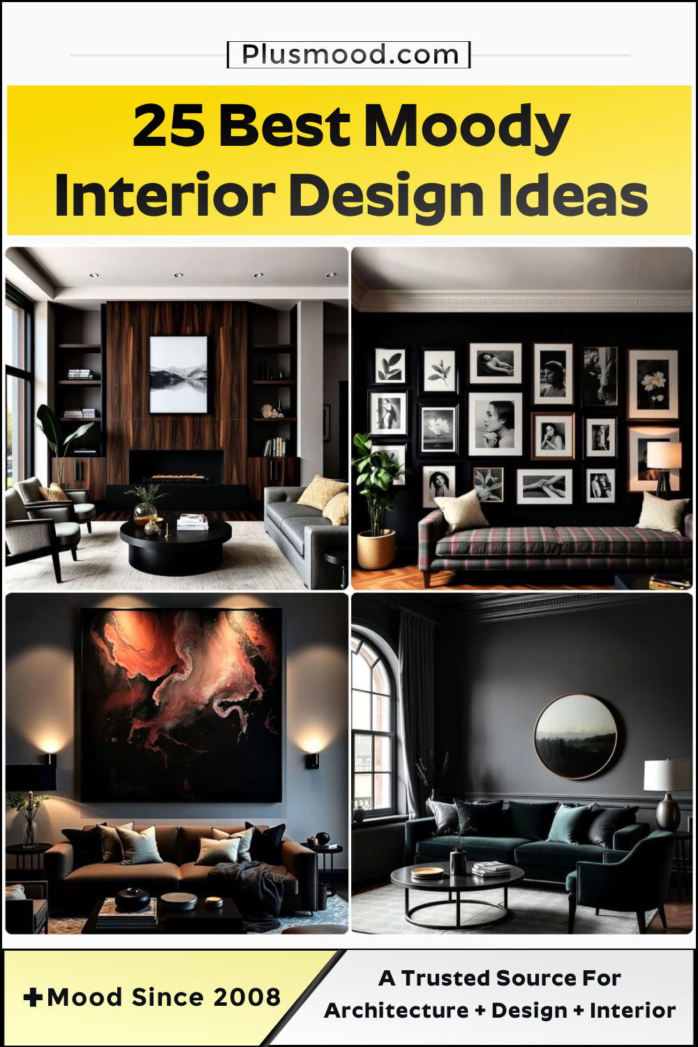 moody interior design ideas