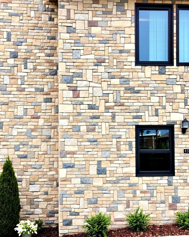 mosaic stones to add artistic flair to any exterior - 25 Types of Exterior House Stone