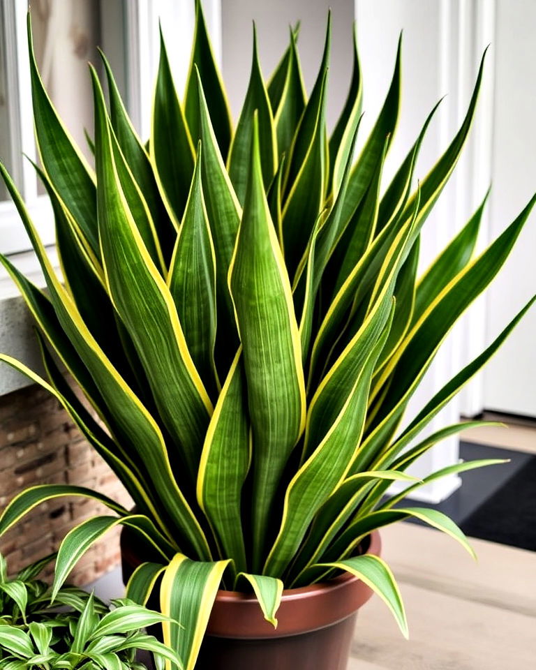 mother in laws tongue snake plant - 20 Snake Repellent Plants