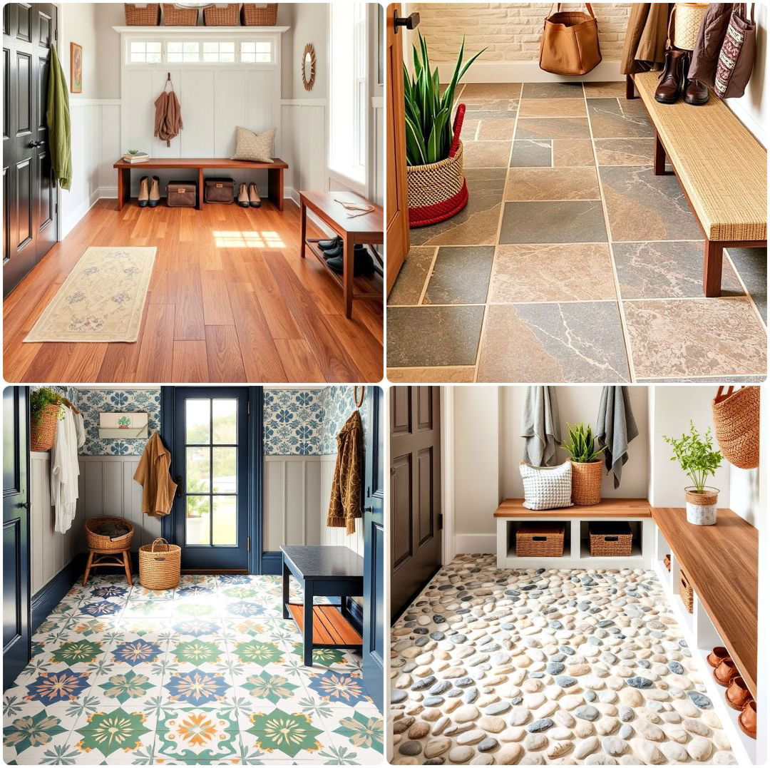 mudroom floor ideas