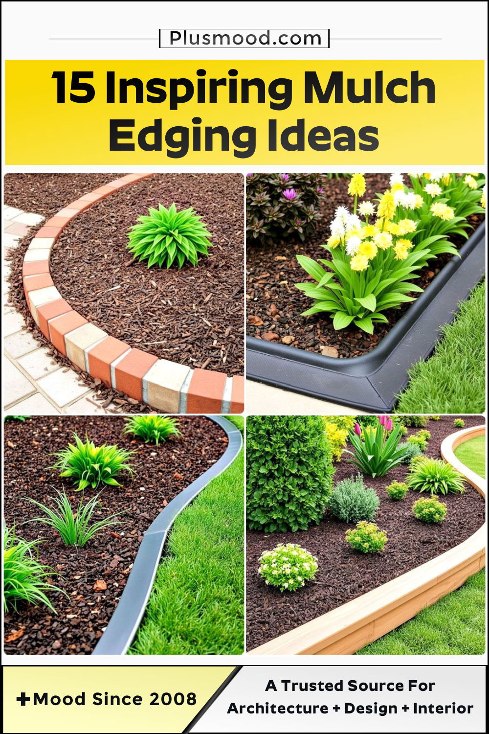 mulch edging ideas to copy