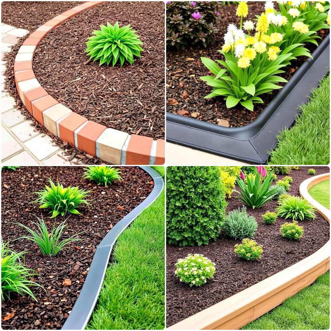 mulch edging ideas