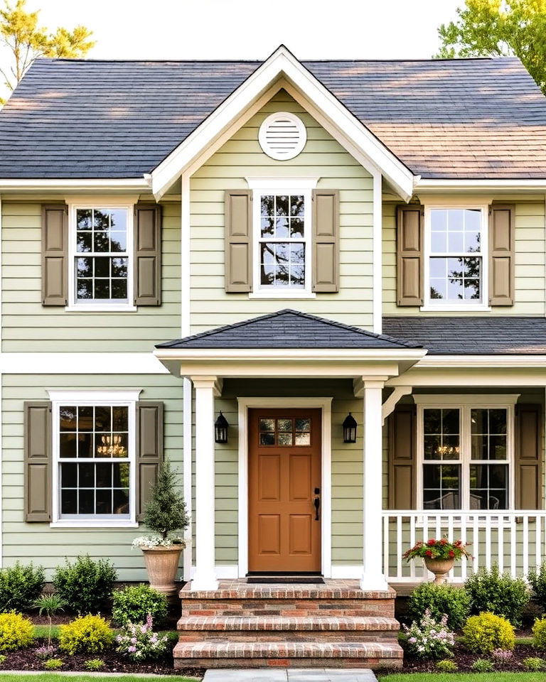 muted sage vinyl siding - 40 Vinyl Siding Colors