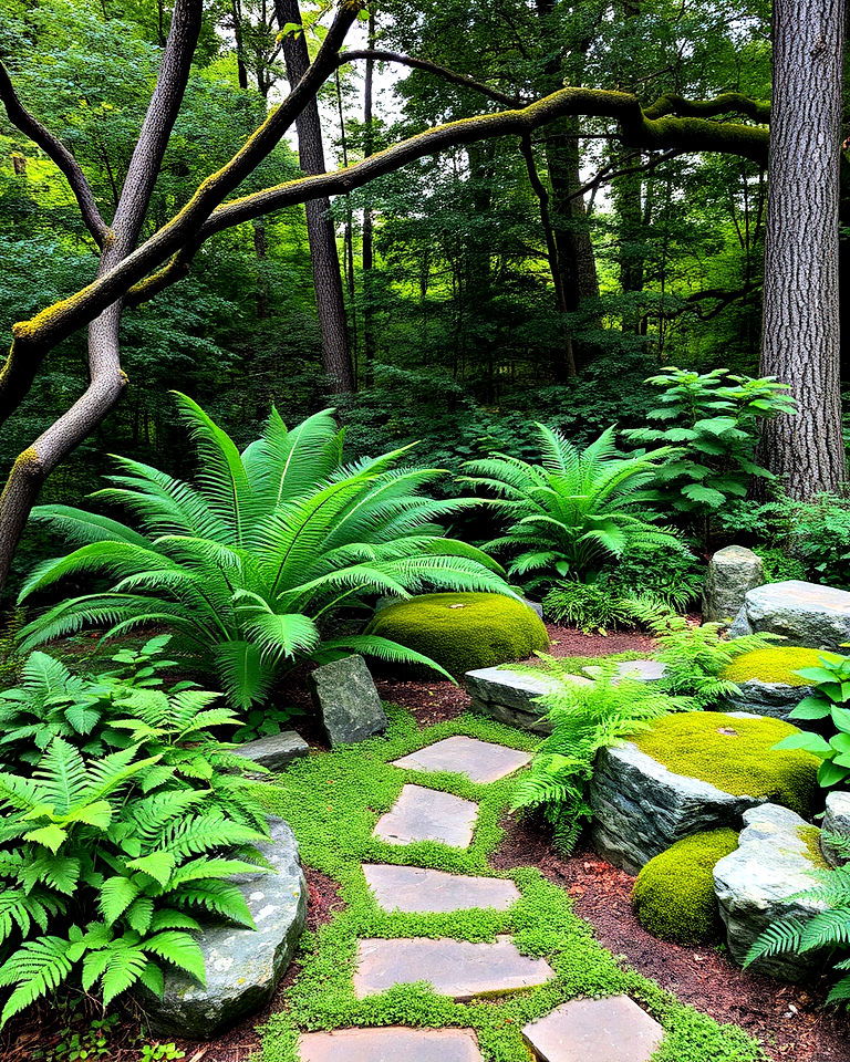 native fern and moss landscaping - 15 Georgia Landscaping Ideas