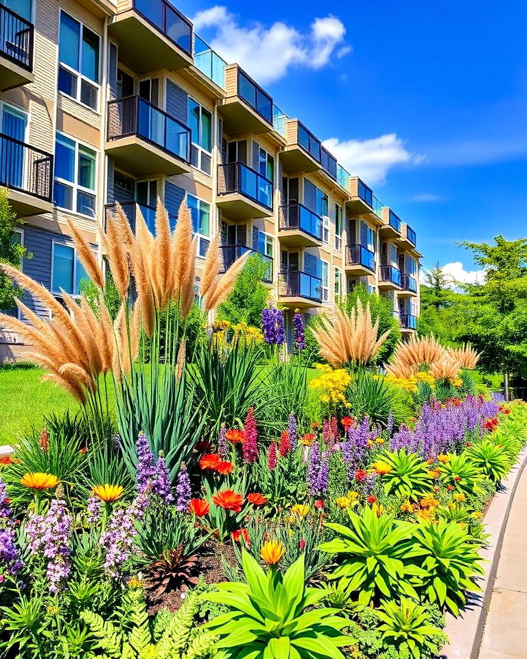 native plant beds condo landscaping - 15 Condo Landscaping Ideas
