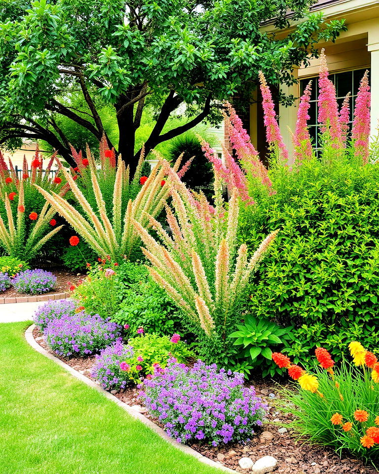 native shrub borders landscaping - 25 Texas Front Yard Landscaping Ideas