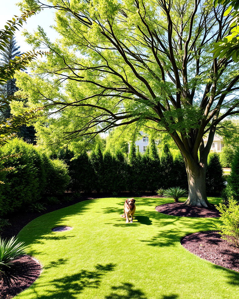 natural shade features landscaping - 20 Dog Friendly Landscaping Ideas