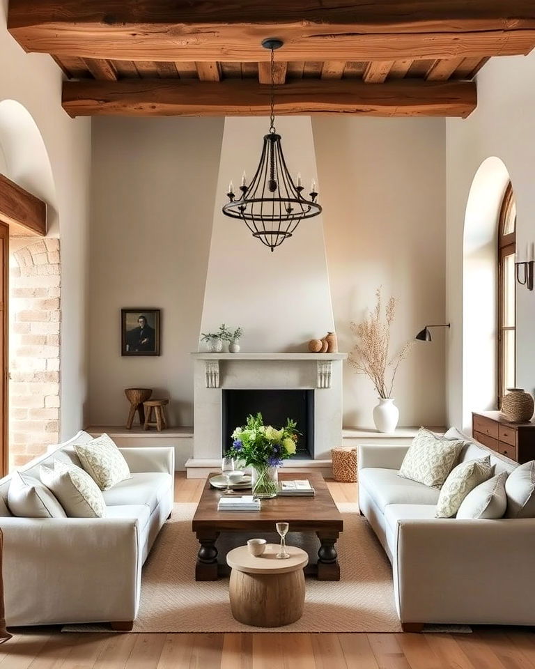 neutral palette for sophistication - 15 Rustic Italian Decor Ideas
