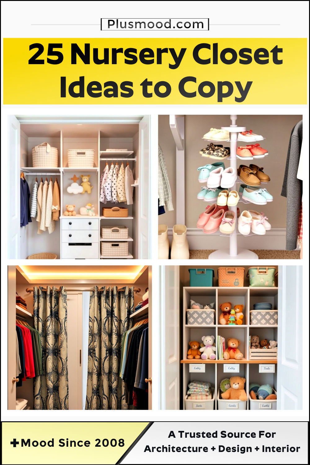 nursery closet ideas to copy