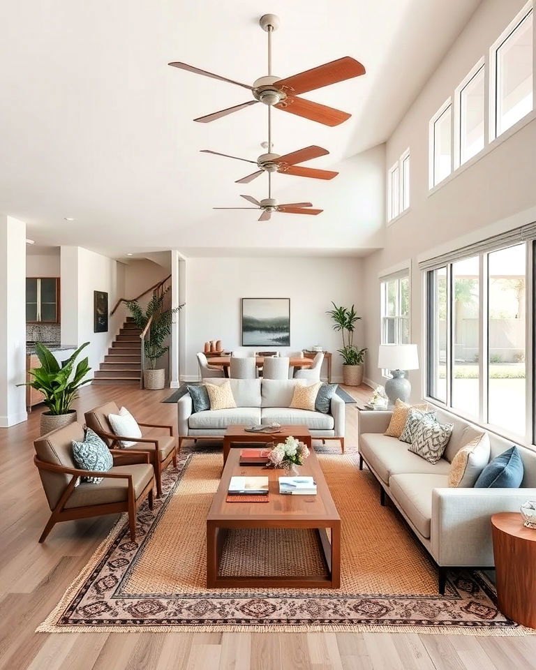 open airy layout california casual interior - 20 California Casual Interior Design Ideas