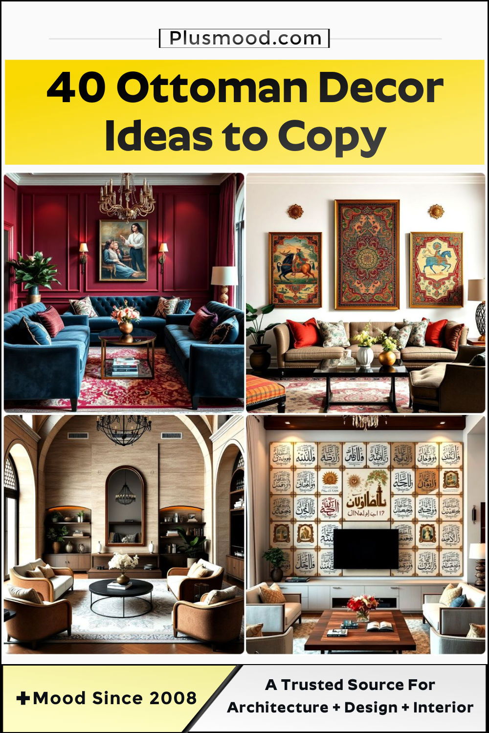 ottoman decor ideas