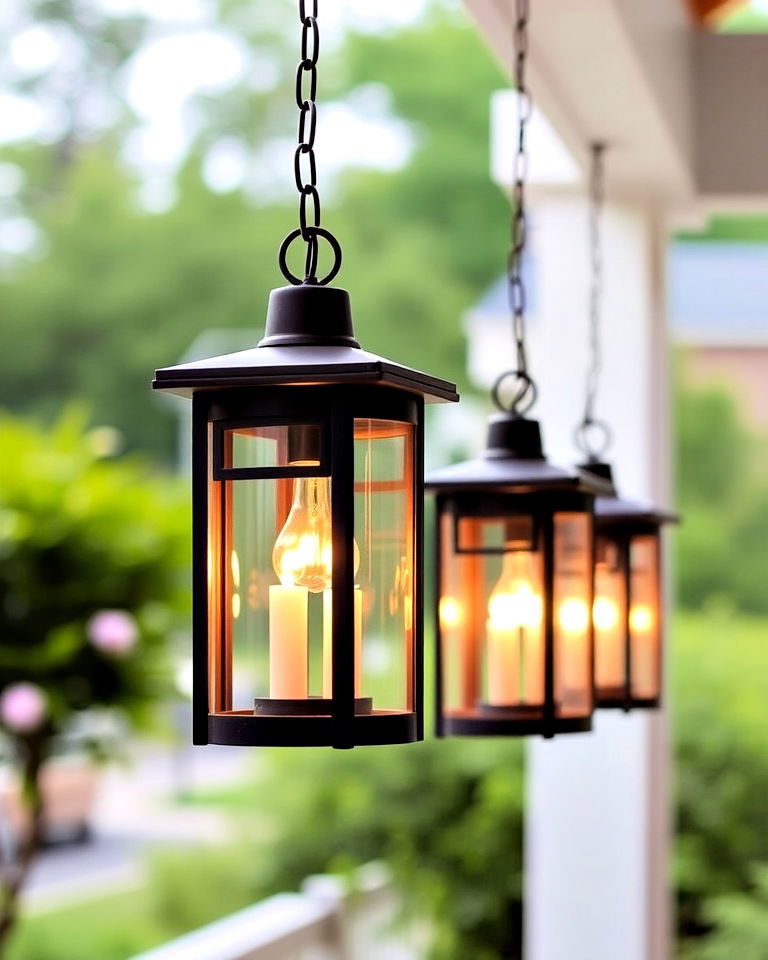 outdoor lantern style chandeliers - 15 Outdoor Chandelier Ideas