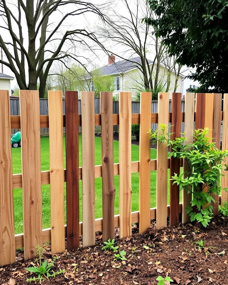 pallet fence repurposes wooden pallets - 40 Types of Fences