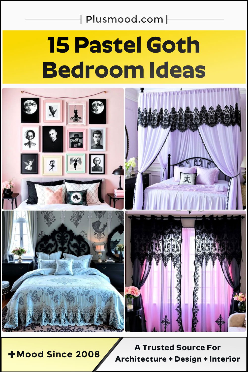 pastel goth bedroom ideas