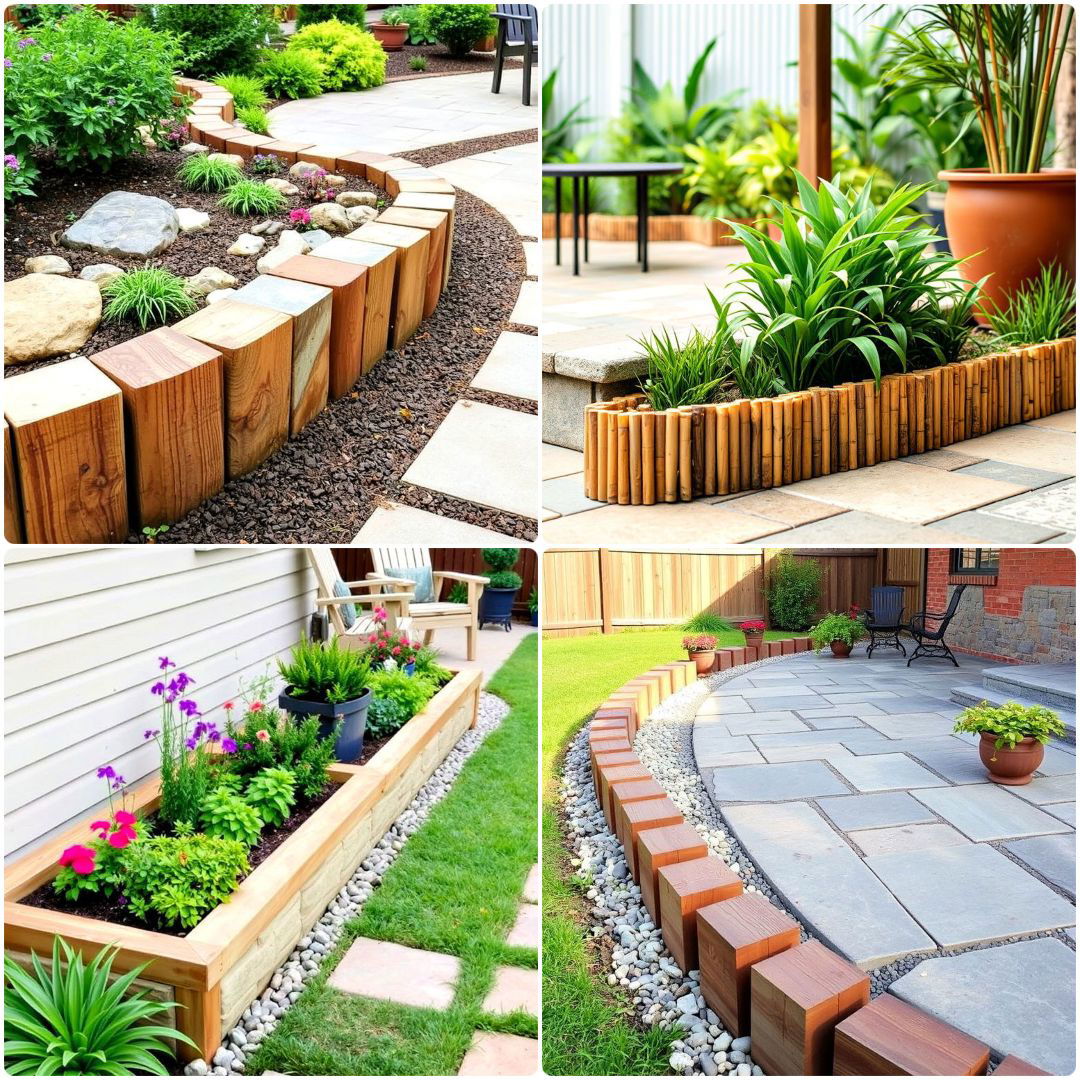patio edging ideas