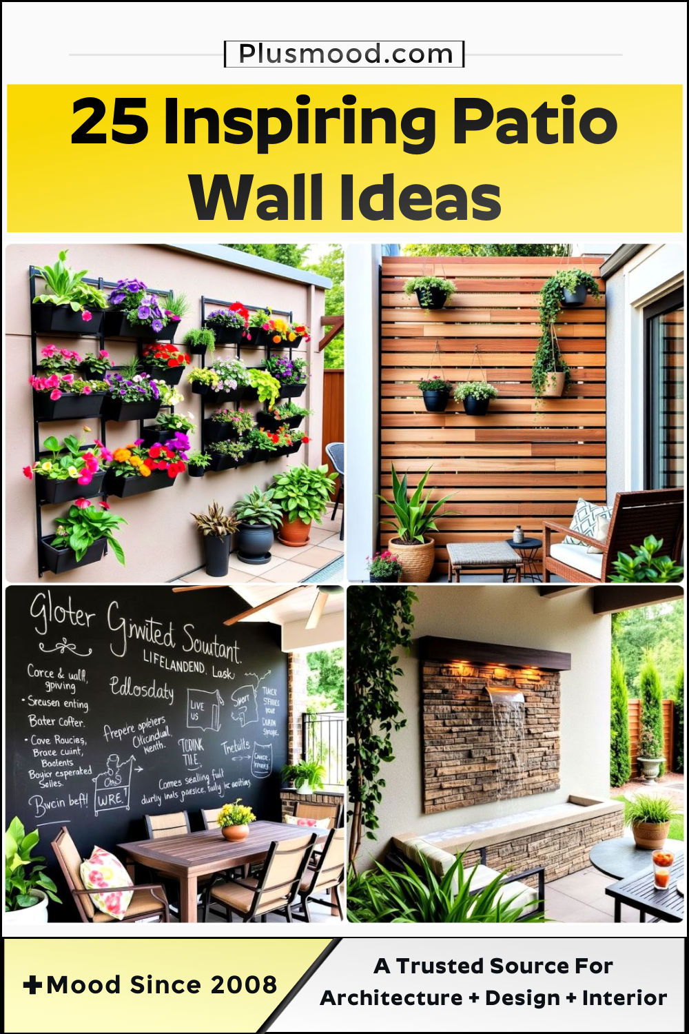 patio wall ideas to copy