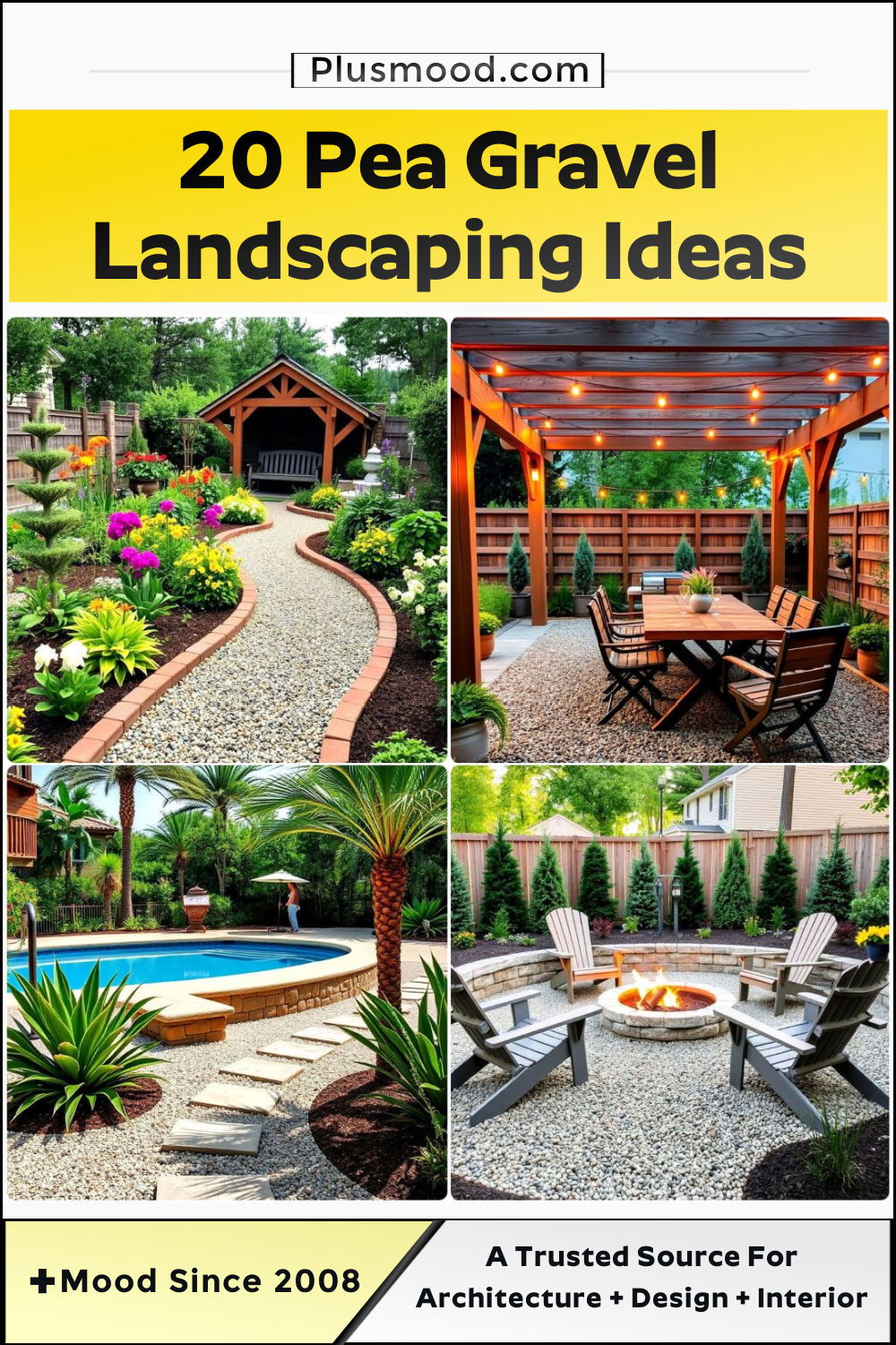 pea gravel landscaping ideas