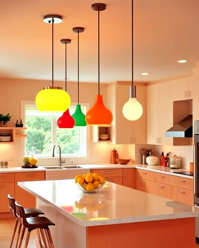 pendant lighting in 1960s kitchen - 15 1960s Kitchen Ideas