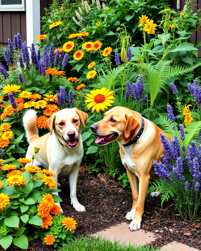 pet safe plants for garden - 20 Dog Friendly Landscaping Ideas