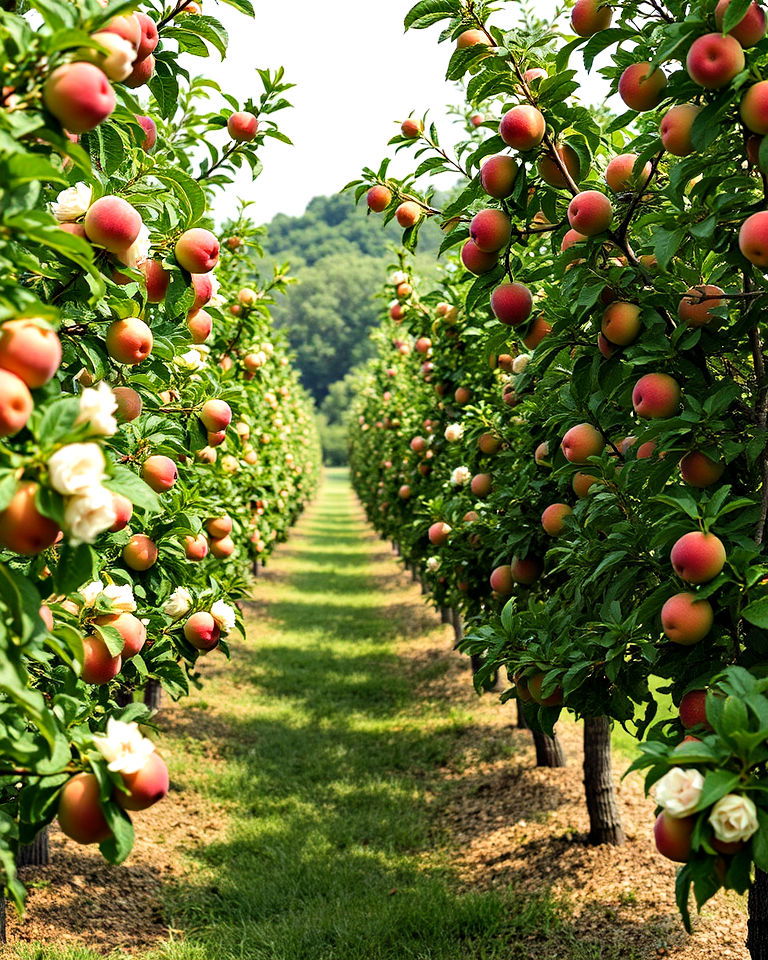plant a fruit tree orchard - 25 Tree Landscaping Ideas