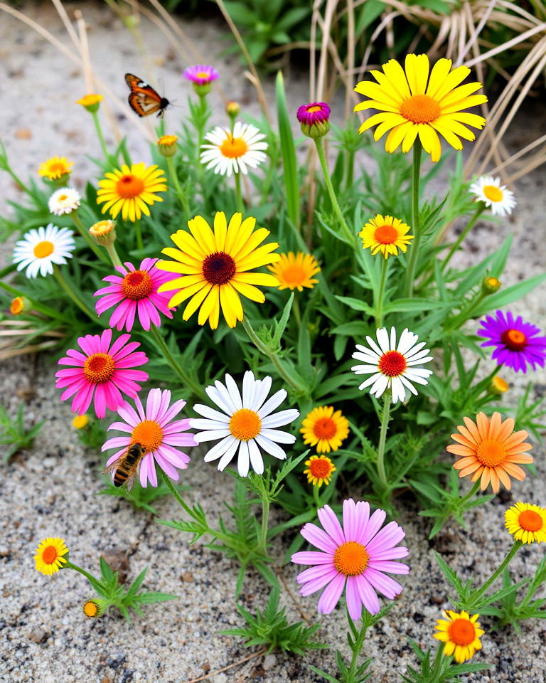 planting native beach wildflower - 25 Coastal Landscaping Ideas