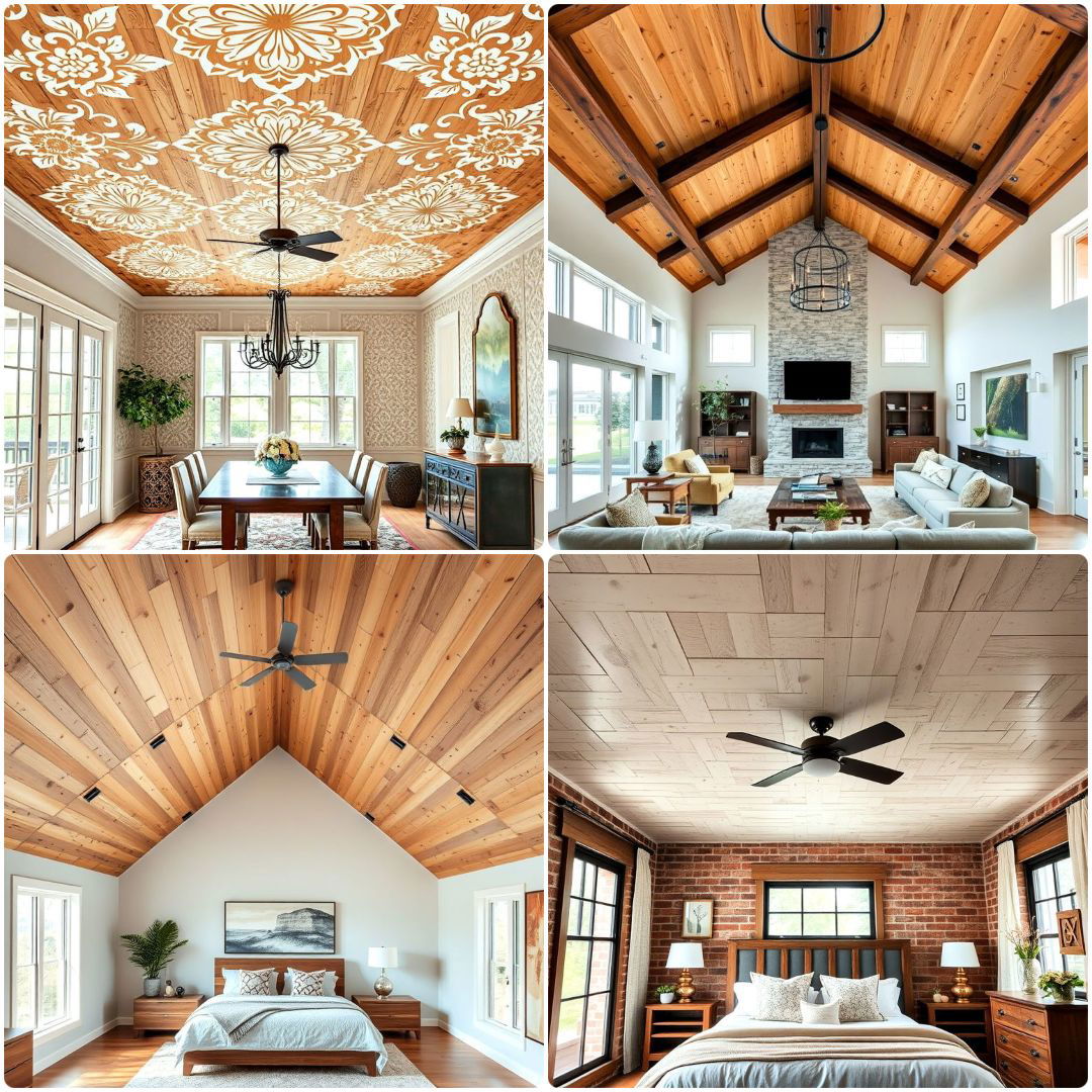 plywood ceiling ideas
