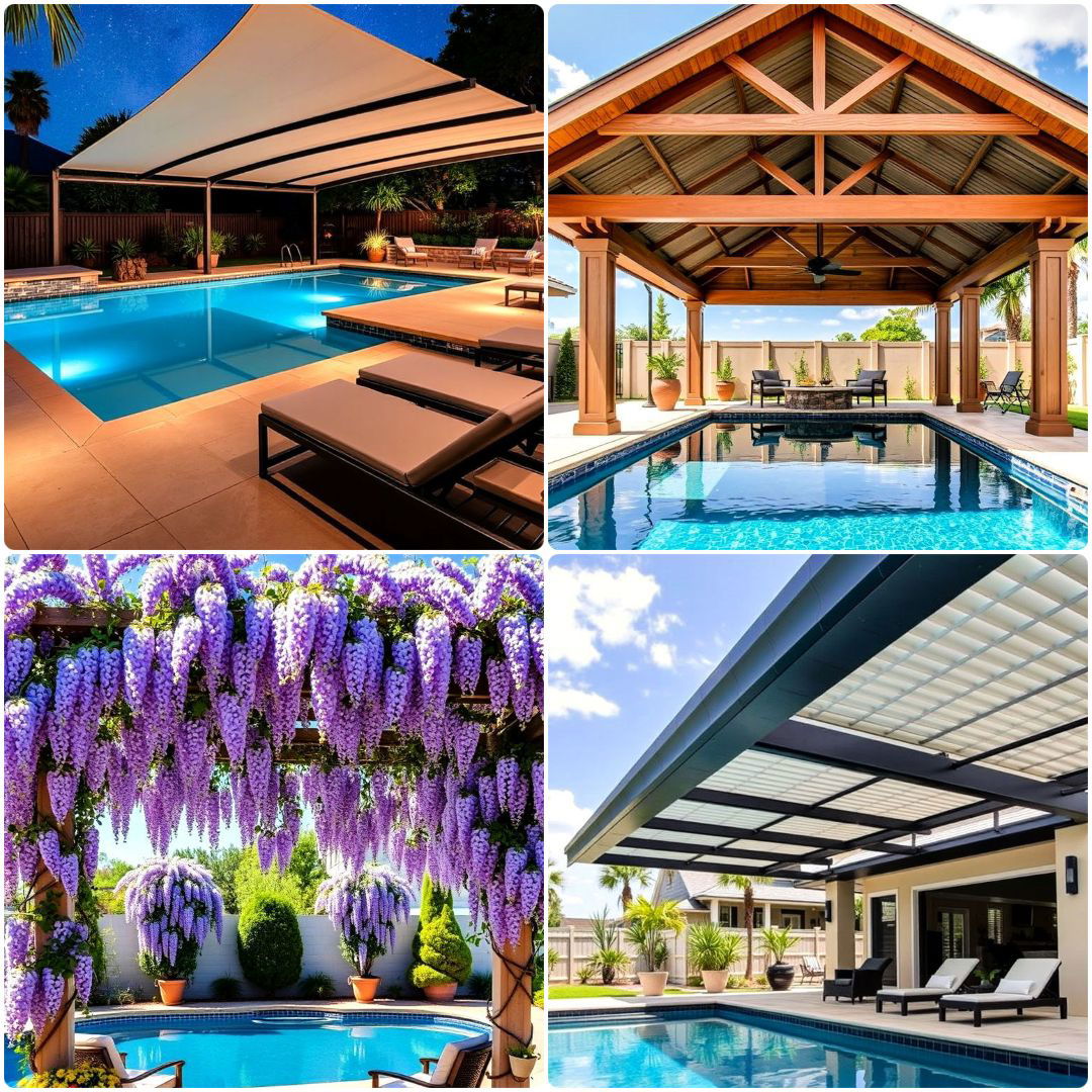 pool canopy ideas