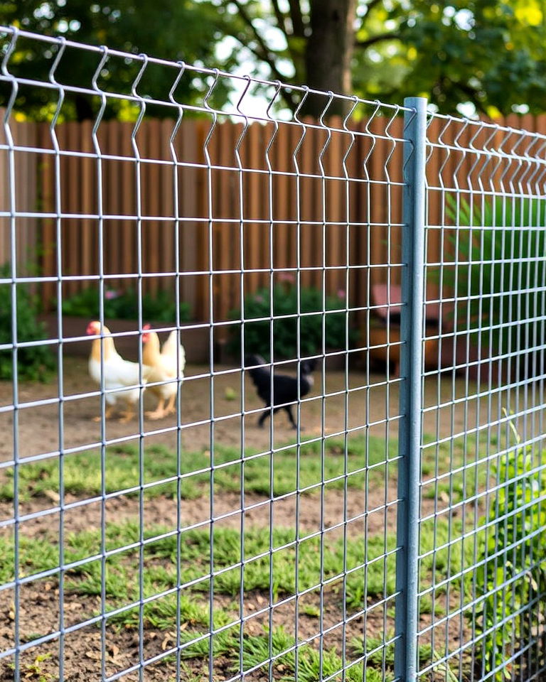 practical wire mesh fence - 40 Types of Fences