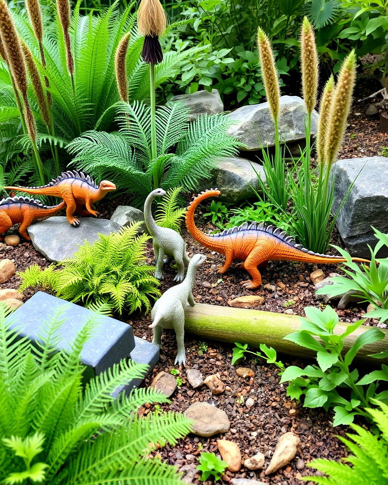 prehistoric plant garden - 15 Dinosaur Garden Ideas