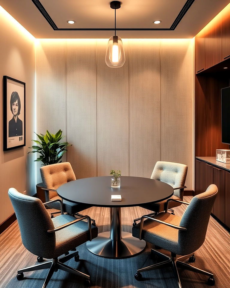 private meeting nook within the ceo office - 25 Ceo Office Design Ideas