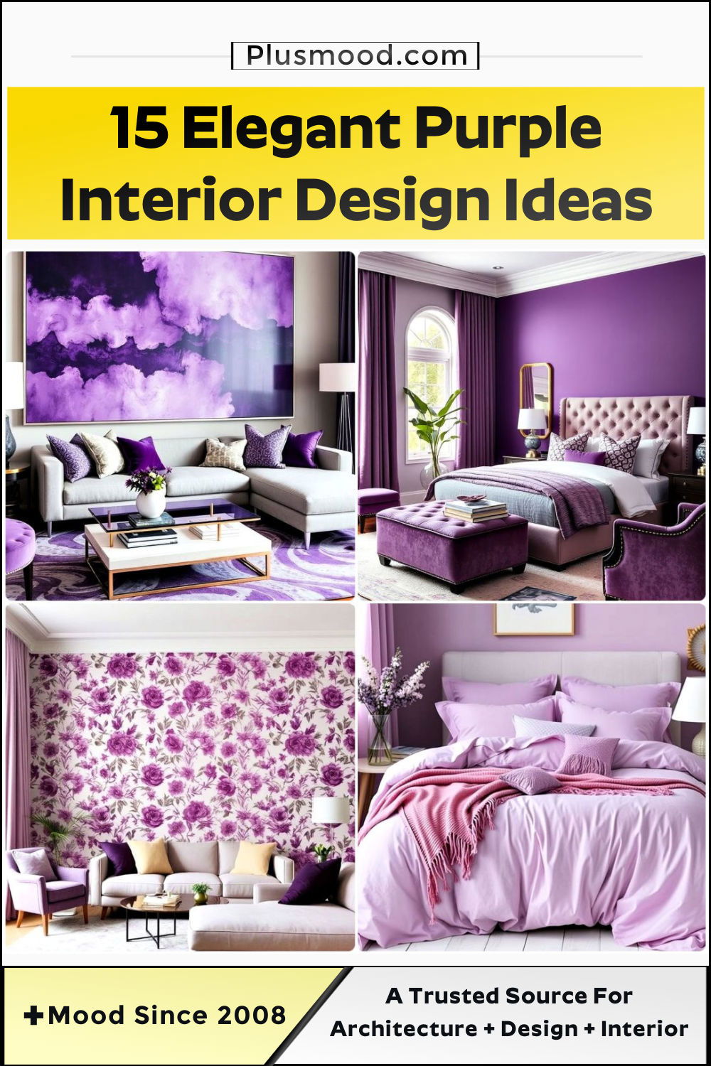 purple interior design ideas