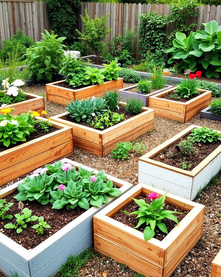 raised garden beds for small spaces - 20 Aesthetic Garden Ideas