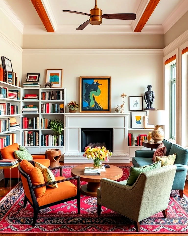 reading room into artistic reading space - 25 Reading Room Ideas